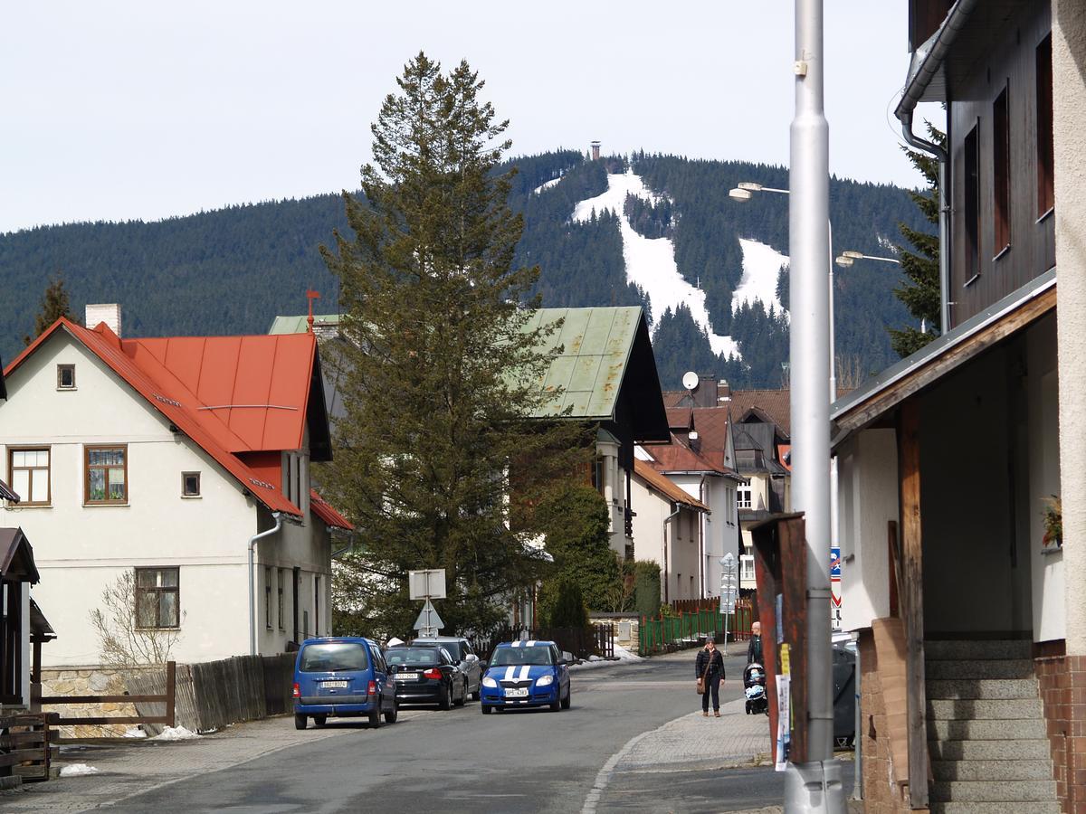 Chata Obzor Železná Ruda Exteriör bild